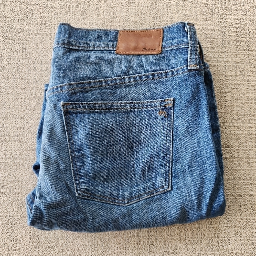 Madewell The Slim Boy Jean Womens Size 29 Medium Wash Denim
